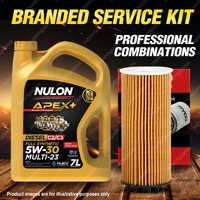 Ryco Oil Filter 7L APX5W30C23 Engine Oil Service Kit for Bmw 218D F45 2L 14-On