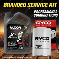 Ryco Oil Filter 5L PRO20W50 Engine Oil Service Kit for Nissan 260C Z 280C 280Zx