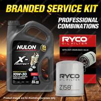 Ryco Oil Filter 5L PRO10W30 Engine Oil Service Kit for Toyota Corolla AE80 1.3