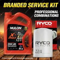 Ryco Oil Filter 5L XPR15W40 Engine Oil Service Kit for Chevrolet Camaro V8