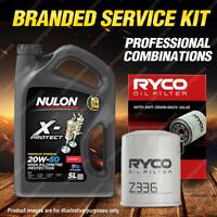 Ryco Oil Filter 5L PRO20W50 Engine Oil Service Kit for Honda Legend KA
