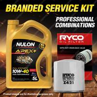 Ryco Oil Filter 5L APX10W40 Engine Oil Service for Alfa Romeo 33 Permanent Boxer