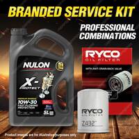 Ryco Oil Filter Nulon 5L PRO10W30 Engine Oil Kit for Toyota Avensis Camry Tarago
