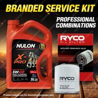 Ryco Oil Filter 5L XPR5W30 Engine Oil Service Kit for Mazda 3 BK BL 6 GH Mx-5 NC