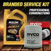 Ryco Oil Filter 5L APX5W30A5 Engine Oil Kit for Ford Fiesta Focus Mondeo MB