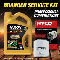 Ryco Oil Filter 5L APX5W30C3 Engine Oil Service Kit for Dodge Caliber PM 4cyl