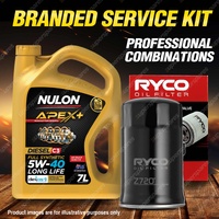 Ryco Oil Filter 7L APX5W40D2 Engine Oil Service Kit for Hyundai Grandeur TG 4cyl