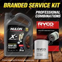 Ryco Oil Filter 5L PRO10W30 Eng. Oil Service Kit for Suzuki Kizashi S-Cross Sx4