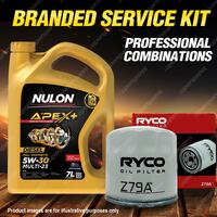 Ryco Oil Filter 7L APX5W30C23 Engine Oil Kit for Subaru Outback BR Diesel