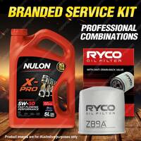 Ryco Oil Filter 5L XPR5W30 Engine Oil Service Kit for Chrysler Voyager GS RG