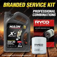 Ryco Oil Filter 5L PRO15W40 Engine Oil Service Kit for Lexus Es300 Sc430
