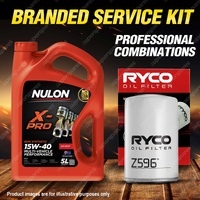 Ryco Oil Filter 5L XPR15W40 Engine Oil Service Kit for Volkswagen Golf Cabriolet