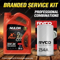 Ryco Oil Filter 5L XPR15W40 Engine Oil Service Kit for Volkswagen Kombi 70C 2.5L