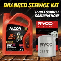 Ryco Oil Filter 7L XPRHD15W40 Eng Oil Service Kit for Toyota Hilux LN147 167 172