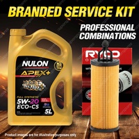 Ryco Oil Filter 5L APX5W20C5 Oil Service Kit for Jeep Grand Cherokee WK 13-ON