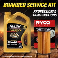 Ryco Oil Filter 5L APX5W40 Engine Oil Service Kit for BMW X5 E53 4.4L V8 4.6L V8