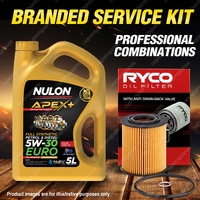 Ryco Oil Filter 5L APX5W30C3 Engine Oil Service Kit for BMW X5 E53 3.0L TDi 6Cyl