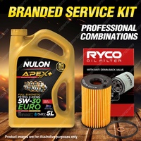 Ryco Oil Filter 5L APX5W30C3 Oil Service Kit for BMW 118D F20 F21 730D F01 02