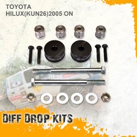 2" 3" 4" lift Kit Diff Drop kit Direct Bolt for Toyota Hilux GGN KUN GUN 25 26