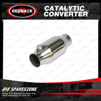 Redback High Flow Catalytic Converter - Inlet/Outlet Diameter 57mm CPSI 100
