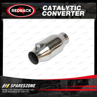 Redback High Flow Catalytic Converter - Inlet/Outlet Diameter 63mm CPSI 100