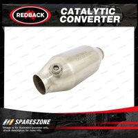 Redback Enviro Universal Catalytic Converter - Euro 6 In/Out 2" Wide Body Round