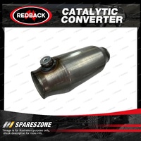 Redback Catalytic Converter - Universal Euro 6 2.5" Inlet Small Body Round