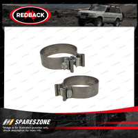 2 pieces of Redback Brand Accuseal Stack Clamps - 76mm 3" Zinc Plated