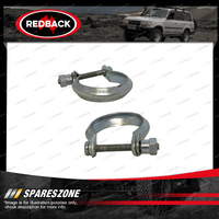 2 pieces of Redback Euro Clamps Vehicle Specific Clamp 54mm for Fiat