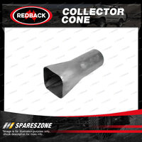 Redback Collector Cone 4 into 1 - 51mm 2" In 89mm 3 1/2" Out Mild Steel
