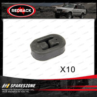 10 pieces of Redback Exhaust Rubber Mounts for Volvo S40 V40 10/1997-12/2003