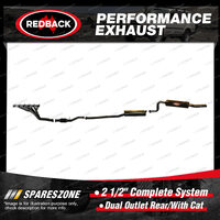 Redback 2 1/2" Complete System With Cat for Ford Falcon BA 09/02-09/05