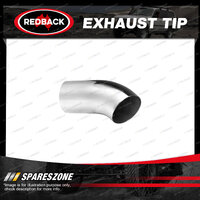 Redback Exhaust Tip Dump Pipe - 76mm 3" In 76mm 3" Out 241mm Long