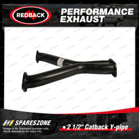 Redback 2 1/2" Catback Y-pipe for Ford Fairmont Falcon BA BF 5.4L 8Cyl 2002-2008