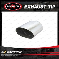Redback Exhaust Tip - Bumper Cut 57mm In 140mm Out for Ford Falcon AU