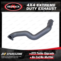 Redback Exhaust Dump Pipe for Toyota Landcruiser 78 Series HZJ75RP HZJ78R HZJ79R