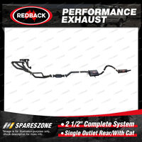 Redback 2 1/2" Complete System 1 Outlet Rear for Holden Commodore VG VN VP VR