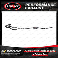 Redback 2 1/2" System Tail Pipe Rear for Holden Caprice Statesman WH WK 3.8L