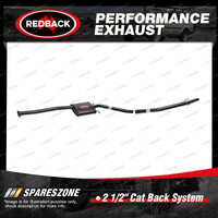 Redback 2 1/2" Cat Back System for Holden Commodore VT VX VY Statesman Caprice