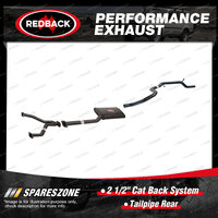 Redback 2 1/2" Cat Back System Tail Pipe Rear for Ford Fairmont Falcon AU 5.0L