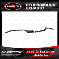 Redback 2 1/2" Cat Back System Tail Pipe Rear for Ford Falcon AU AU2 AU3 4.0L