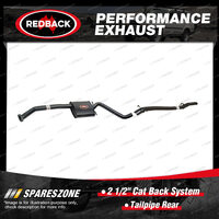 Redback 2 1/2" Cat Back System Tail Pipe Rear for Holden Caprice Statesman VQ VR