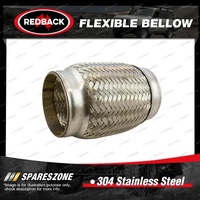Redback Double Braided Flexible Bellow - 4" 101mm Inlet/Outlet Length 6" 150mm
