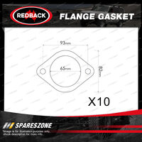 10 pcs Redback Flange Gaskets for Ford Falcon Fairmont LTD Fairlane 01/91-01/11