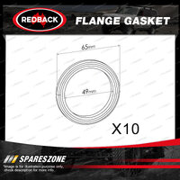 10 pcs Redback Spiral Wound Ring Flange Gaskets for Ford Courier 08/1981-12/1985
