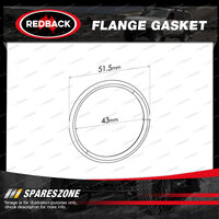 Redback Steel Ring Flange Gasket for Suzuki Liana ER 1.6L 10/2001-02/2004
