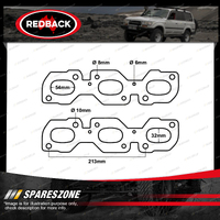 2 pcs Redback Brand DSF Exhaust Manifold Gaskets for Ford Escape V6