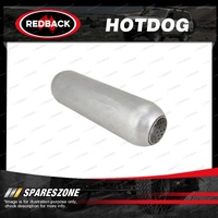 Redback Hotdog - 305mm 12" Long 51mm 2" Tube Perforated Without Spigots