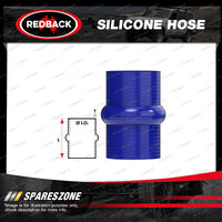 1 pc Redback 2-1/2" Silicone Hose - Straight Hump Blue Chemical Resistance