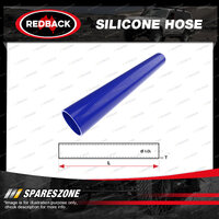 1 piece of Redback 1" Silicone Hose - Straight Blue Chemical Resistance